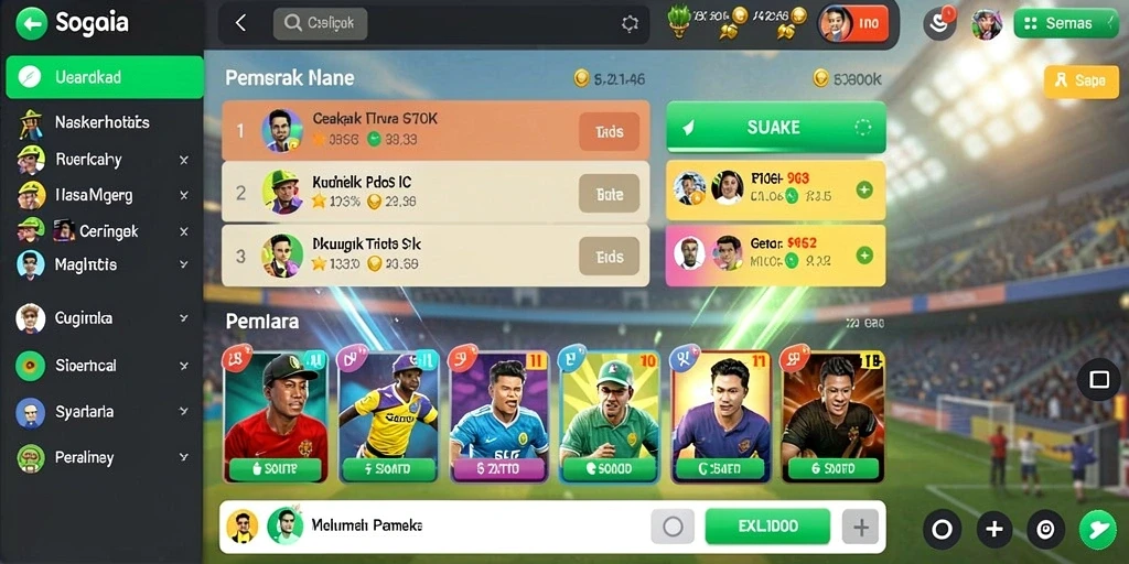 Tampilan antarmuka yang user-friendly dan menarik.