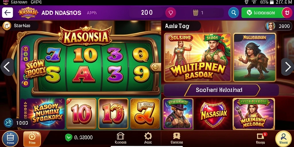 Tampilan utama aplikasi yang menarik dan mudah dinavigasi.