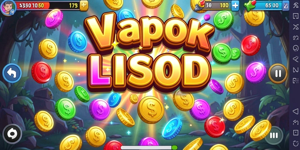 Tampilan utama BOS5000 yang penuh warna.