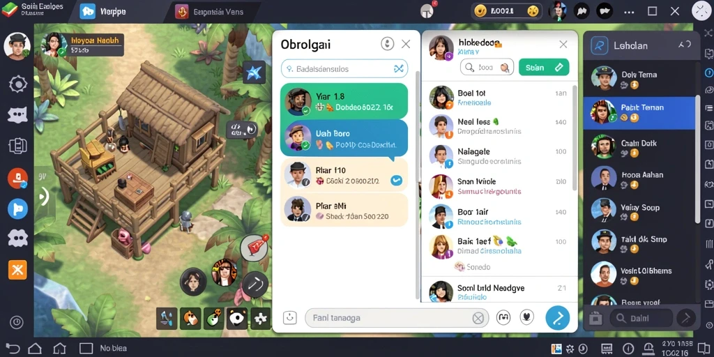 Screenshot yang menampilkan aksi seru dalam misi petualangan.