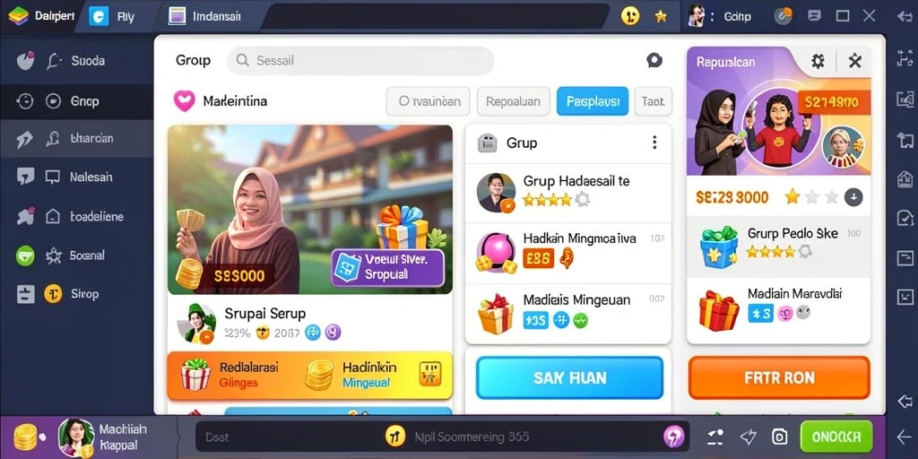 Tampilan antarmuka GUATOGEL yang user-friendly.