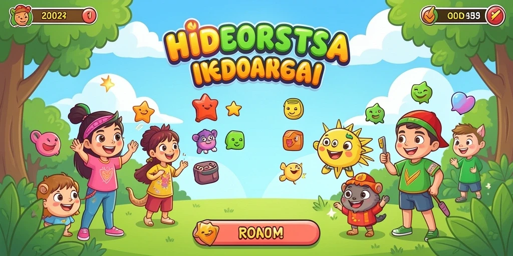 Screenshot menunjukkan karakter utama dalam aksinya.