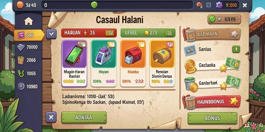 Tampilan antarmuka yang ramah pengguna.