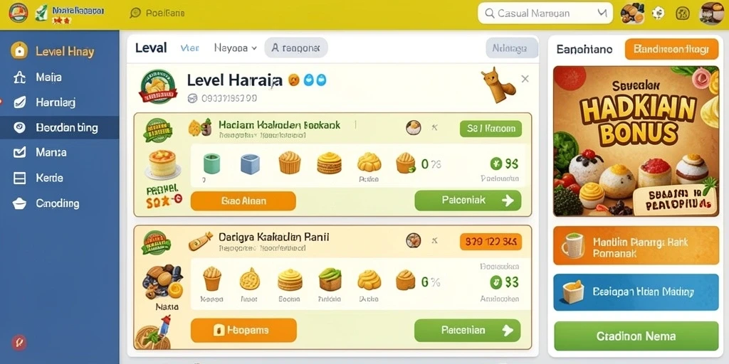 Tampilan antarmuka yang menawan dan intuitif.