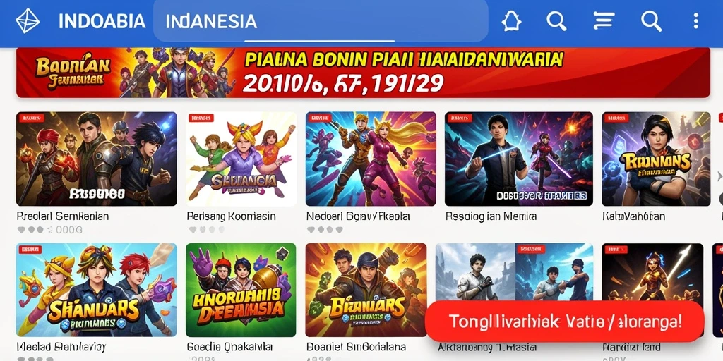 Tampilan antarmuka yang menarik perhatian.