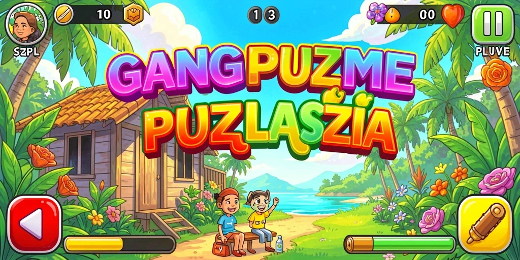 Tampilan awal yang menarik dan penuh warna.