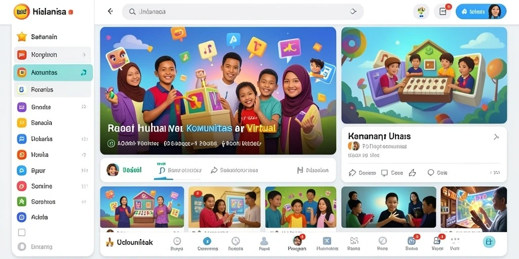 Tampilan antarmuka yang intuitif dan mudah digunakan.