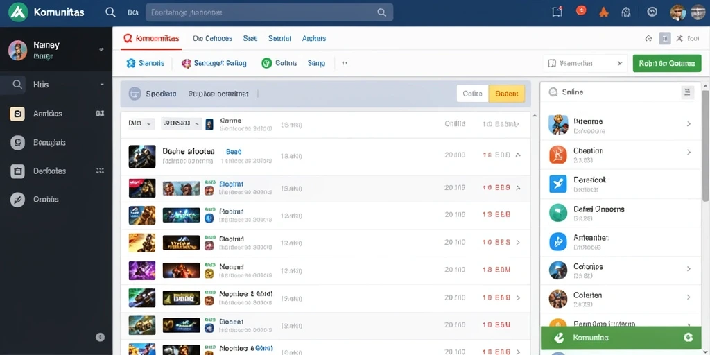 Tampilan utama game yang menarik dan penuh warna.