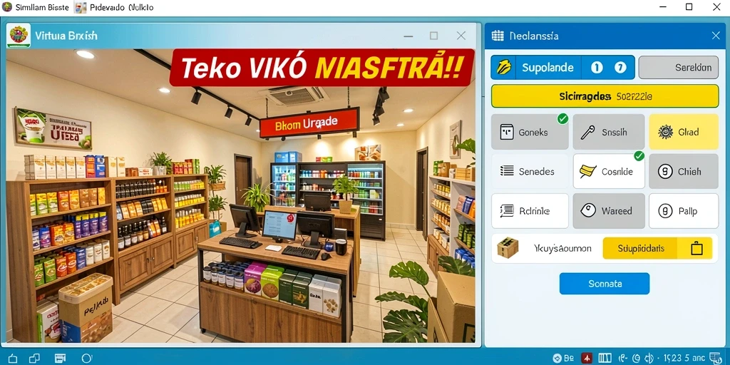 Tangkapan layar menampilkan karakter utama dalam petualangan.