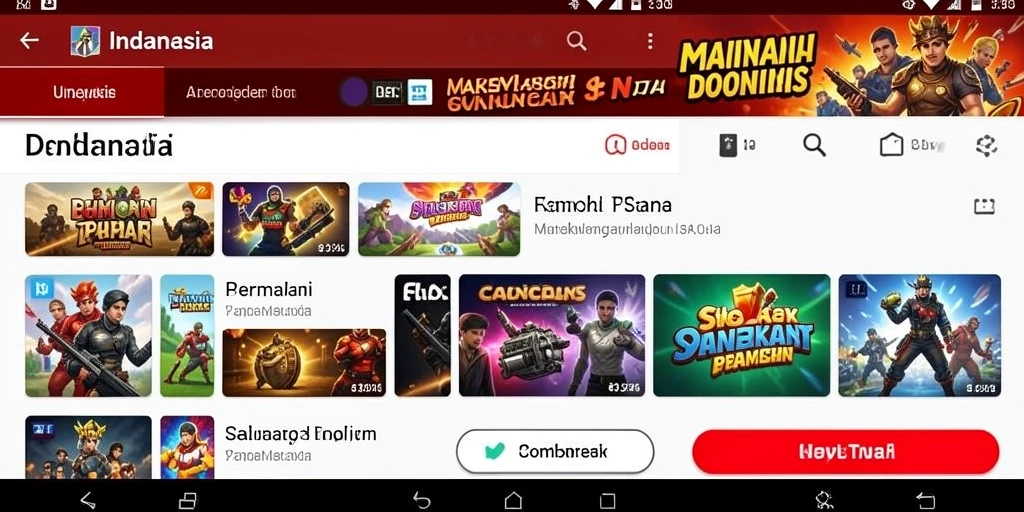 Tampilan antarmuka yang user-friendly dan mudah dinavigasi.