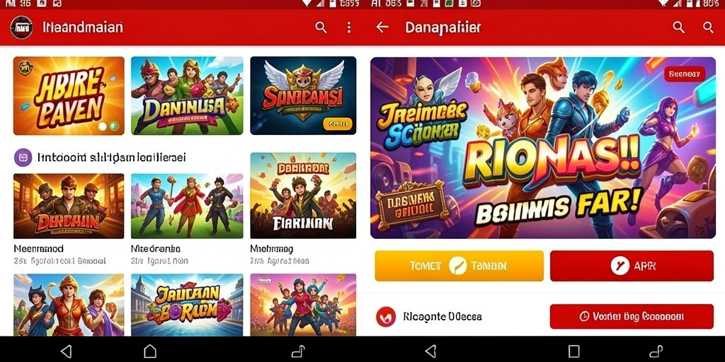 Screenshot menunjukkan antarmuka pengguna SONTOGEL yang menarik.